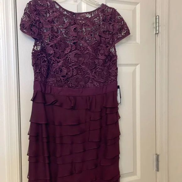 Adrianna Papell Dresses | Adrianna Papell Dress | Color: Purple | Size: 12 | Pm-71102898'S Closet